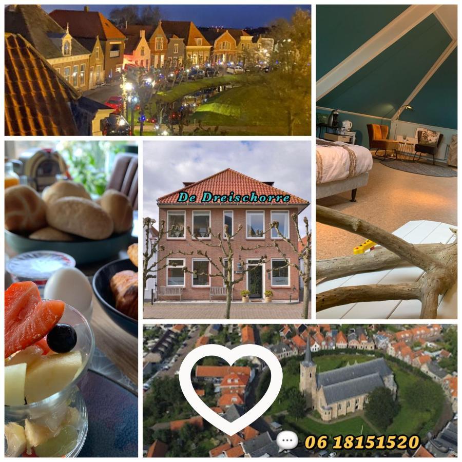 Bed and Breakfast De Drei Schorre Dreischor Exterior foto
